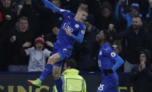 Premier League: Jamie Vardy Fires Leicester City To Win Over Liverpool