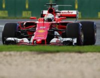 Vettel tops Hamilton in last practice before qualifying