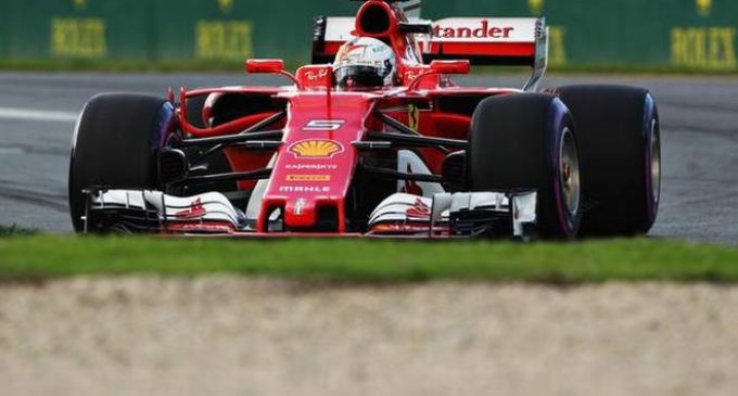 Vettel tops Hamilton in last practice before qualifying