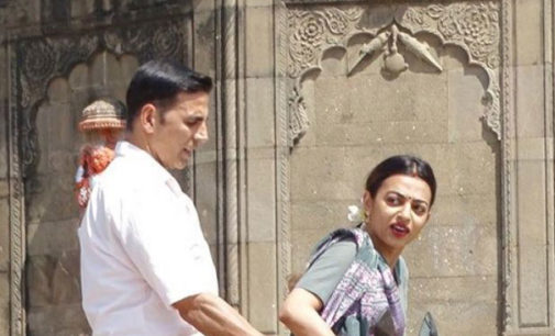 Akshay Kumar & Radhika Apte Shooting For PadMan