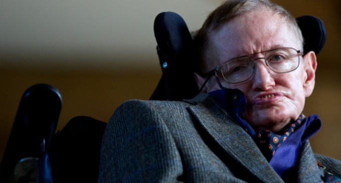 Stephen Hawking is making plans to travel into space