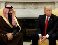 Saudi Arabia’s deputy crown prince meets Donald Trump