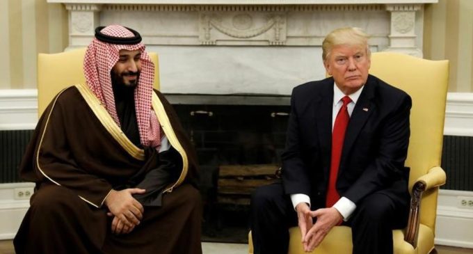 Saudi Arabia’s deputy crown prince meets Donald Trump