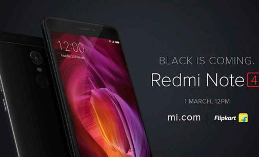 Xiaomi Redmi Note 4 Matte Black Colour Variant to Go on Sale in India Today