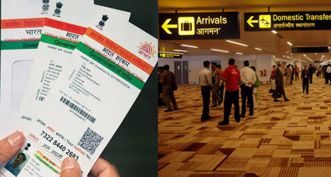 Now, you may need Aadhaar card for air travel