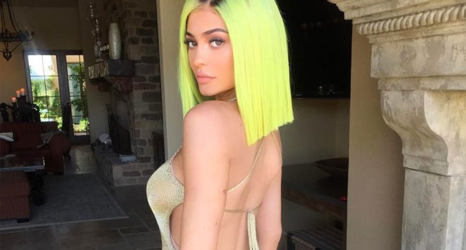 Kylie Jenner Goes Neon for Coachella