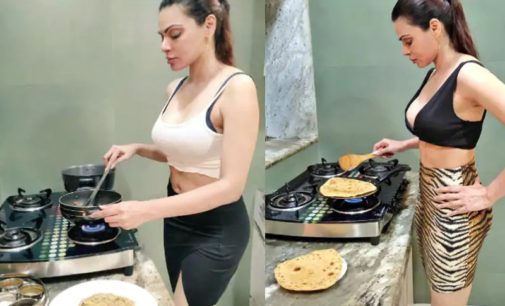 Glamourous star Sherlyn Chopra takes up cooking amid lockdown