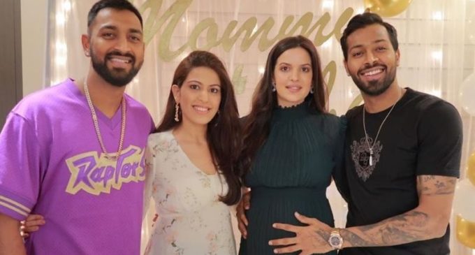 Natasa Stankovic shares an UNSEEN photo with Hardik Pandya from her baby shower