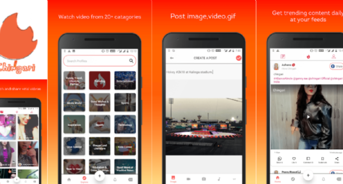 Chingari App Hits 25 Lakh Downloads on Google Play