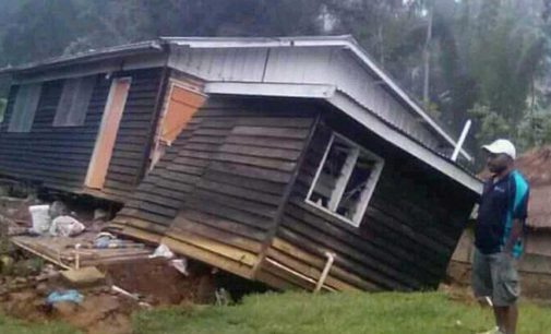 Severe earthquake in Papua New Guinea