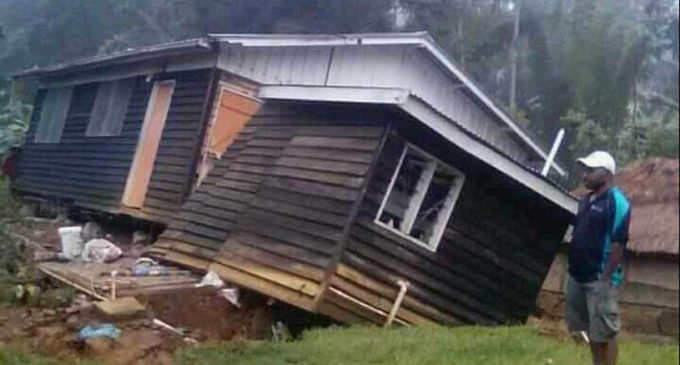 Severe earthquake in Papua New Guinea