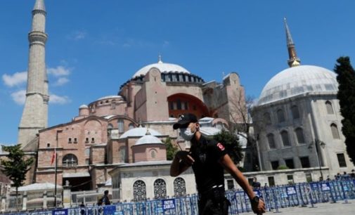 Turkey to cover Hagia Sophia’s Christian icons during prayers