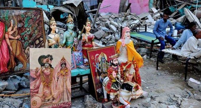 80-year-old Hanuman temple in Pakistan broken, home to 20 Hindus; With local administration builder