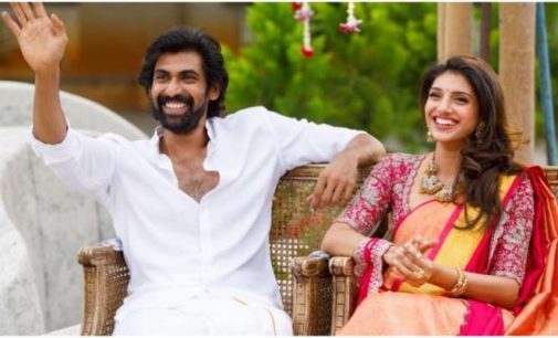 Pictures of turmeric ceremony from Rana Daggubati and Mihika Bajaj came out
