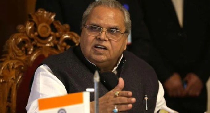 Goa Governor Satya Pal Malik Moved To Meghalaya