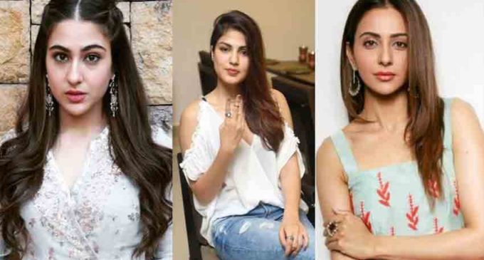 Rhea Chakraborty confesses Sara Ali Khan, Rakul Preet Singh, Simone Khambatta did drugs with her & Sushant