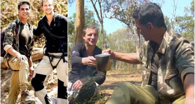 Into The Wild With Bear Grylls: Akshay Kumar Did Not See “Elephant Poop Tea” Coming