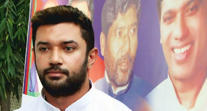 Chirag Paswan’s LJP to Contest Bihar Elections Alone