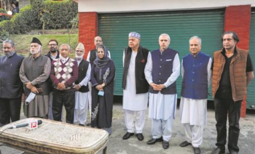 6 parties join hands to restore J&K’s status