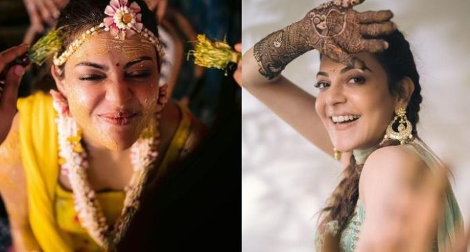 Kajal Aggarwal wedding: Bride-to-be looks gorgeous in pink on her big day