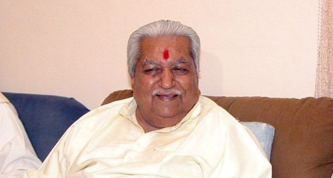 Former Gujarat CM Keshubhai Patel passes away