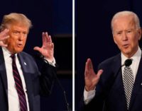 Joe Biden leads Donald Trump in key swing states before election