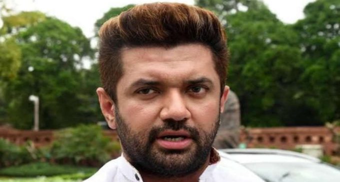 Chirag Paswan’s LJP to fight on 137 seats