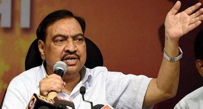 Former BJP minister Eknath Khadse to join NCP