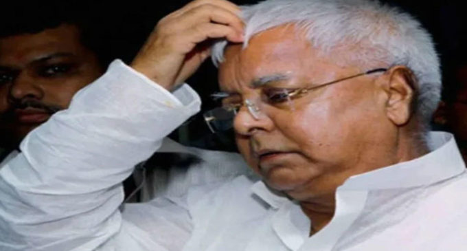 Fodder scam: Former Bihar CM Lalu Prasad Yadav granted bail in Chaibasa treasury case, to remain in jail as Dumka treasury case still pending