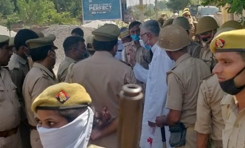 UP Cops Push Derek O’Brien To Ground, Manhandle Women MPs In Hathras Row