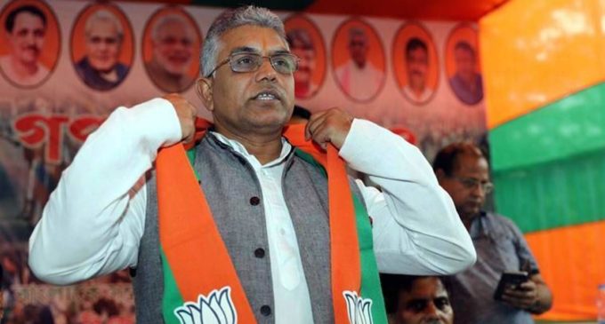 TMC MLAs have lost faith in Mamata govt: Dilip Ghosh