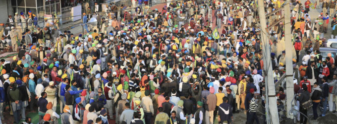 Internet Suspended For 2 Days At Delhi’s Borders Amid Farmers’ Protest