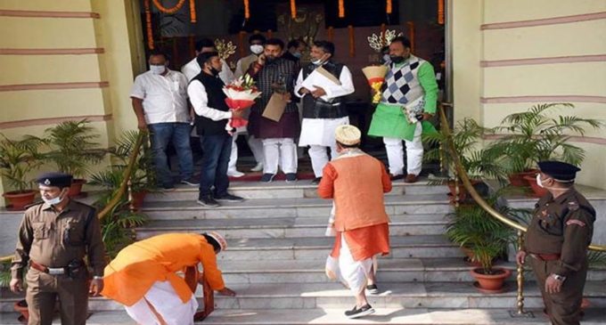Muslim MLA in Bihar takes oath in Sanskrit