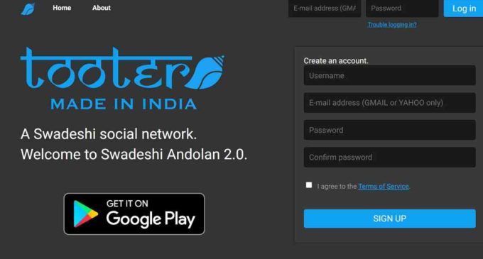 Tooter ‘Swadeshi’ Social Media Platform Modelled After Twitter Surfaces