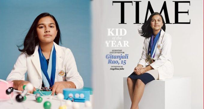 Indian-American Gitanjali Rao, 15, First-Ever TIME “Kid Of The Year”
