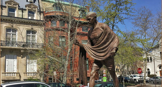 Mahatma Gandhi statue vandalised in US